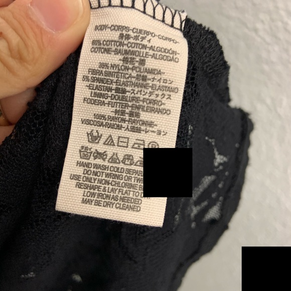 Free People Sleeveless Black Lace Boho Dress Small - Picture 5 of 8